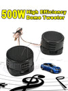 2-Pack Universal Car Dome Tweeters | High-Frequency Mini Speakers | High-Efficiency for Clear Audio & Power Handling