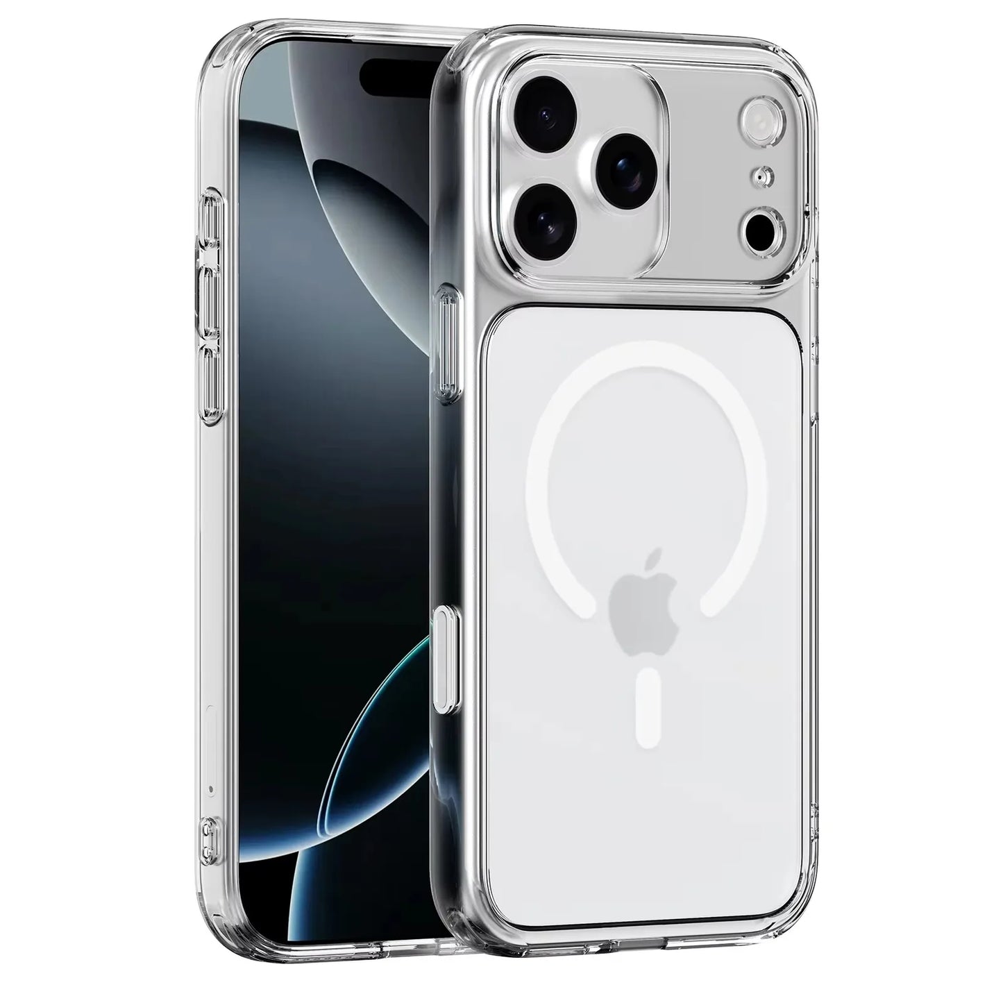 Matte Translucent Original Magsafe Case For iPhone 17 Pro Air 17Pro Max Active Camera Button Magnetic Wireless Charge Hard Cover