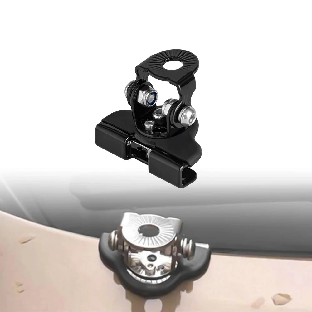 2-Piece Universal LED Light Bar Bracket | Stainless Steel Hood/Pillar Mount for Off-Road & Work Lights | Heavy-Duty Clamp