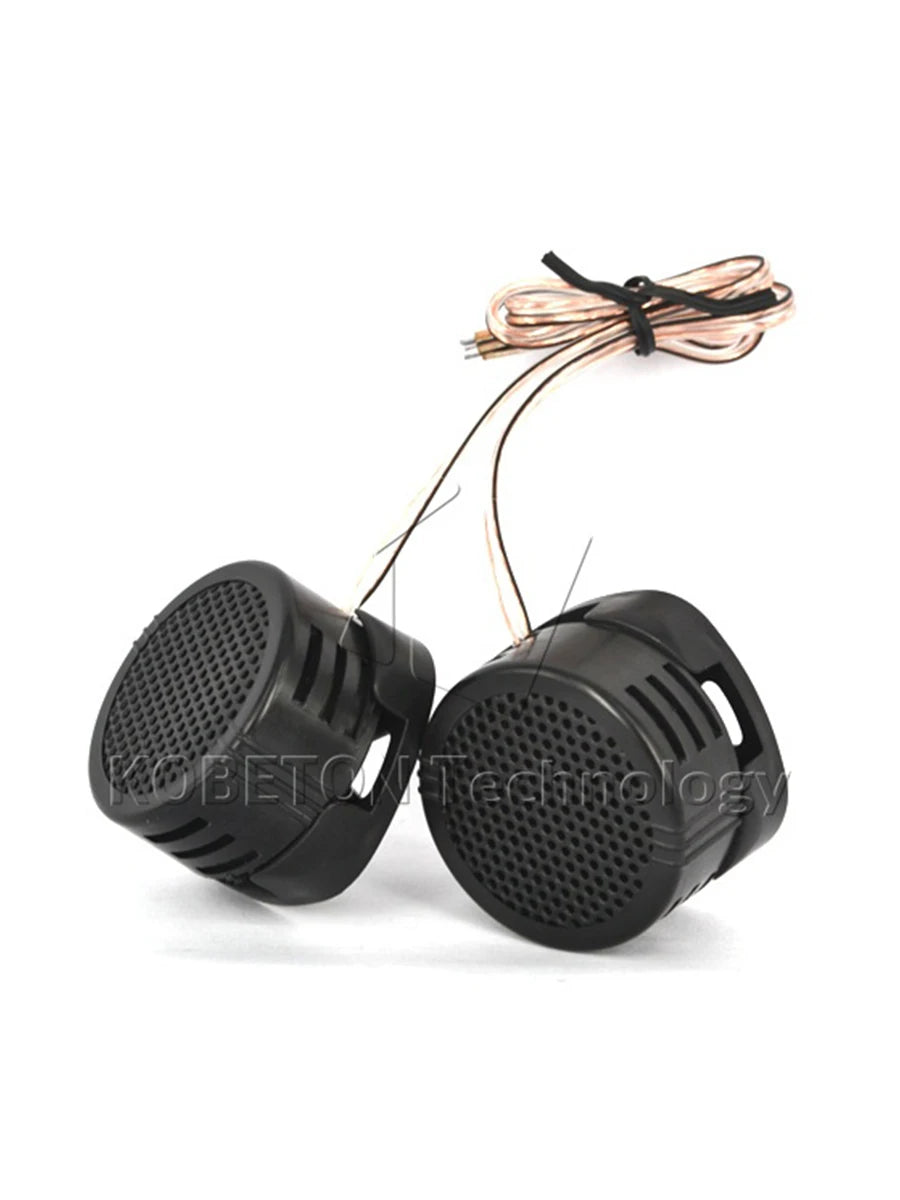 2-Pack Universal Car Dome Tweeters | High-Frequency Mini Speakers | High-Efficiency for Clear Audio & Power Handling