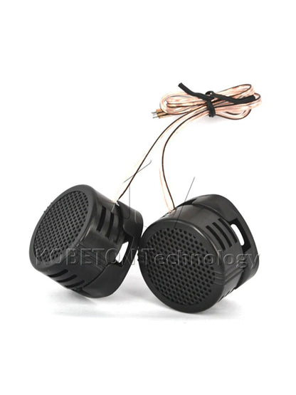 2-Pack Universal Car Dome Tweeters | High-Frequency Mini Speakers | High-Efficiency for Clear Audio & Power Handling