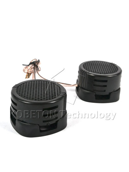 2-Pack Universal Car Dome Tweeters | High-Frequency Mini Speakers | High-Efficiency for Clear Audio & Power Handling