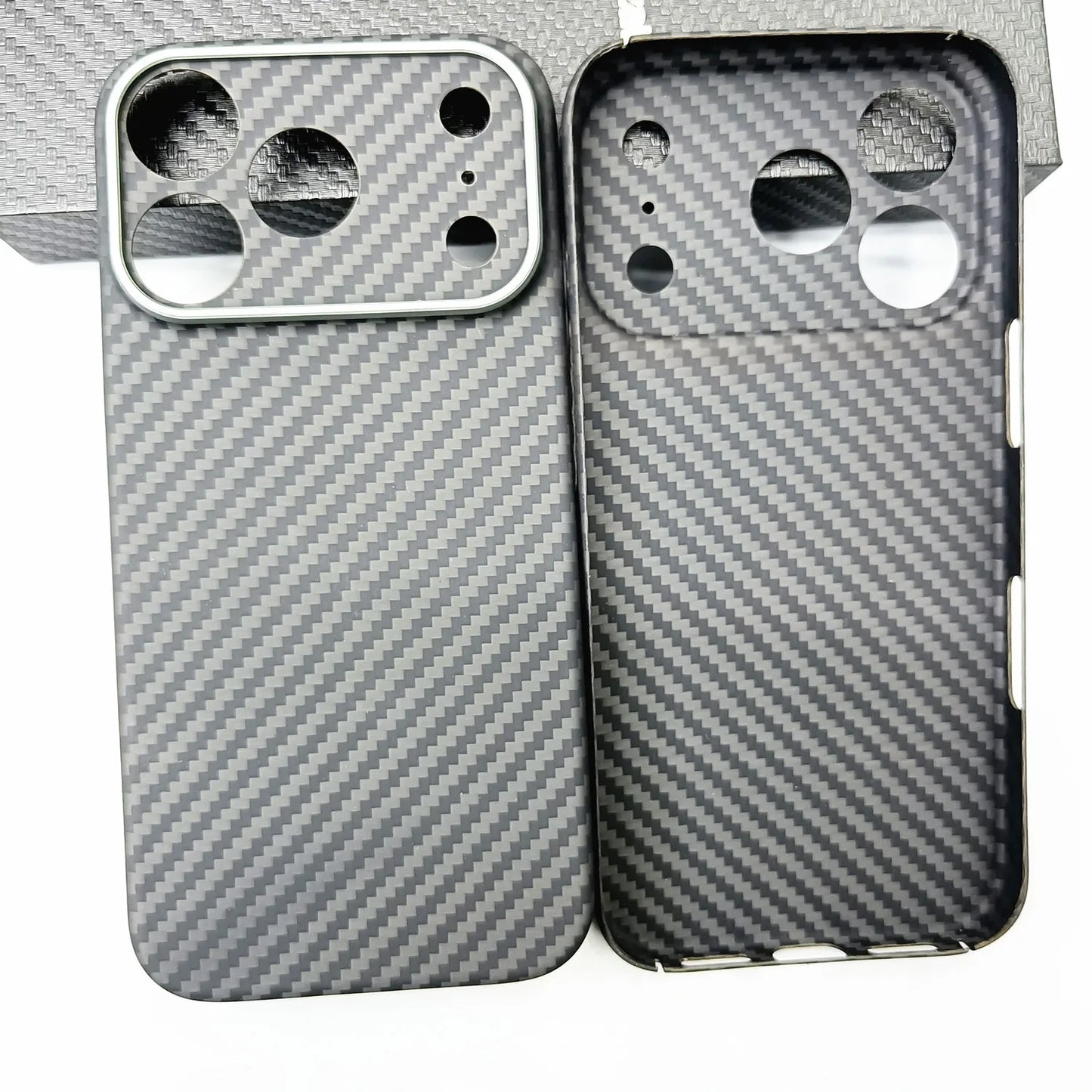Asdipsa Genuine Aramid Carbon Fiber Magsafe Case For iPhone 17 Pro Max 17Pro Matte Fine Camera Hole Thin Hard Armor Cover