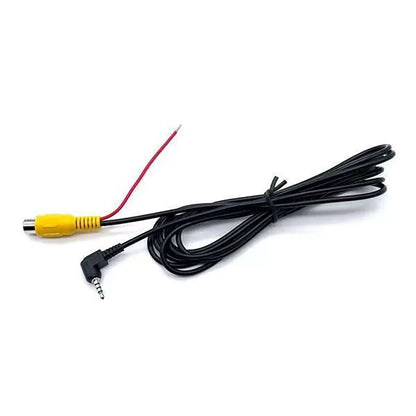 RCA to 2.5mm AV Adapter Cable | Rear View Camera Connection for DVR Dash Cam | Reverse Trigger Video Input Line