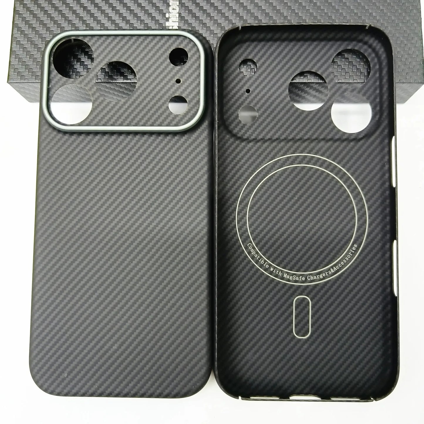 Asdipsa Genuine Aramid Carbon Fiber Magsafe Case For iPhone 17 Pro Max 17Pro Matte Fine Camera Hole Thin Hard Armor Cover