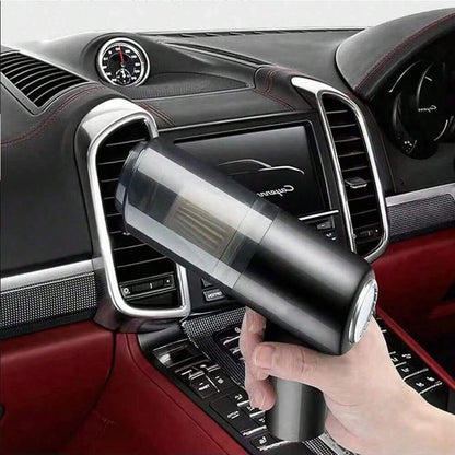 Portable Rechargeable Vacuum & Blower | 3-in-1 Mini Cleaner for Car Interiors & Household Use | USB Charging
