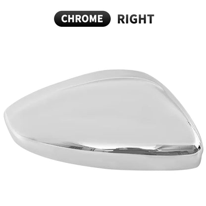 Pair of Door Mirror Cover Caps | Replacement Housing for Peugeot 208 (2012-2019) | Left & Right Side Exterior Shell
