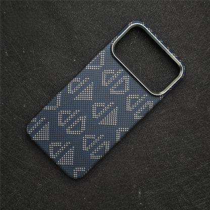 Real Kevlar Aramid Carbon Fiber Ultra thin Protective Case For iPhone 17/16 Pro Max Magsafe Magnetic Wireless Charging Cover