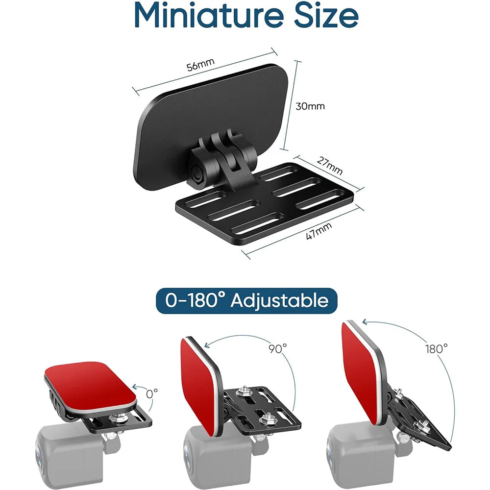 Universal Rear Camera Mounting Bracket | 8/4/2-Pack for Backup, Dash, Mirror Cam | Adjustable Holder for Car & Truck