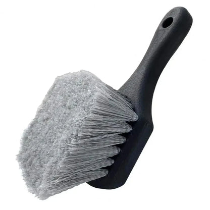 Short-Handle Wheel & Tire Cleaning Brush Set | Durable Detailing Brush for Car Rim Maintenance | Ergonomic Auto Care Kit