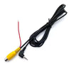 RCA to 2.5mm AV Adapter Cable | Rear View Camera Connection for DVR Dash Cam | Reverse Trigger Video Input Line