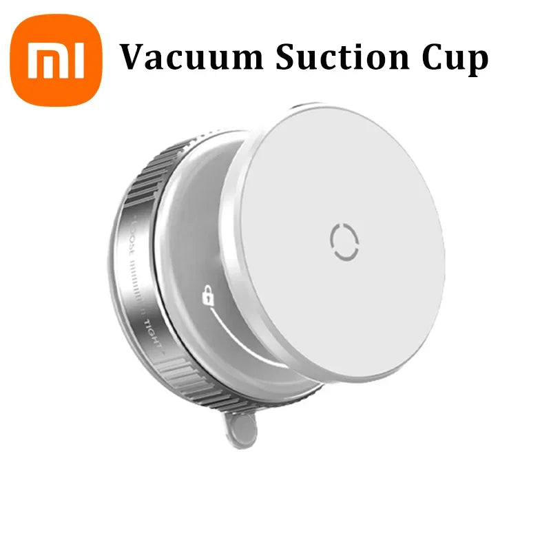NEW Xiaomi Vacuum Suction Phone Holder | Powerful Magnet & 360° Swivel for Cars | Dashboard & Windshield Mount