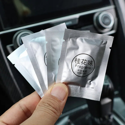 Hidden Air Vent Aromatherapy Clip | Solid Scent Strips & Tablets for Cars | Wind Direction Paddle Diffuser