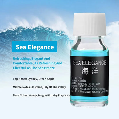 10ml Essential Oil Refill for Car Vent Clips | Aroma Perfume Replenisher for Air Conditioning & Humidifiers