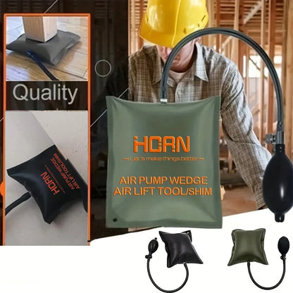 Powerful Air Pump Wedge Kit | Safe Door & Window Spacer for Car Repair | Anti-Scratch Installation Tool