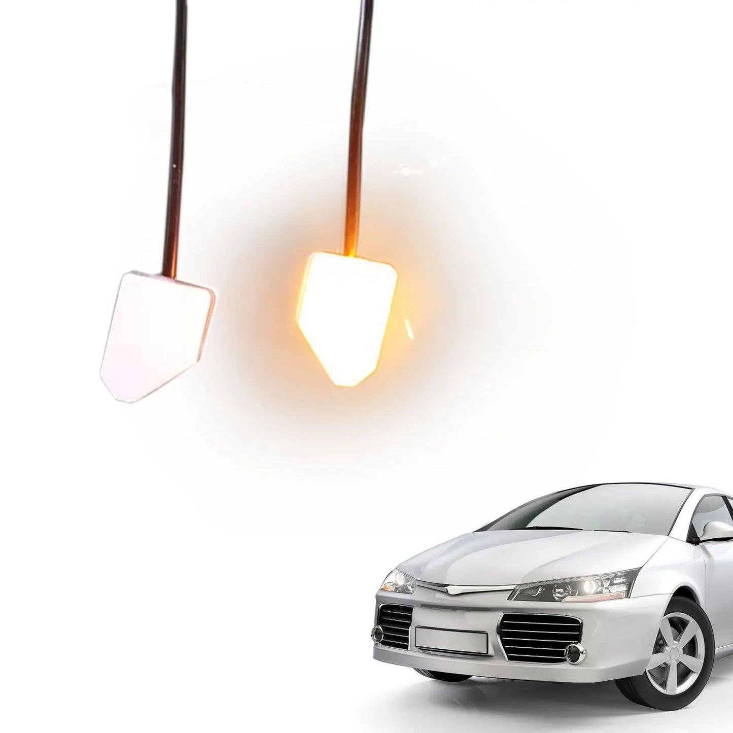 Universal Blind Spot Detection System (BSD/BSM) | Lane Change Warning with LED Alert | Car & Truck Safety Driving Aid