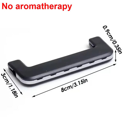 Hidden Air Vent Aromatherapy Clip | Solid Scent Strips & Tablets for Cars | Wind Direction Paddle Diffuser