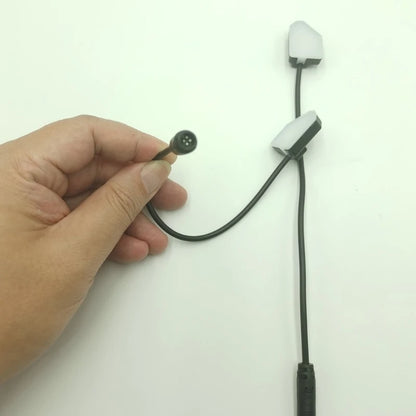 Universal Blind Spot Detection System (BSD) | LED Visual & Buzzer Alarm | Lane Change Assist with Rear Radar Sensors | Model H9EE