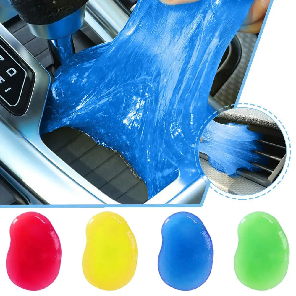 Crystal Car Cleaning Glue Car Wash Inside Cleaning Removal Car Computer Dirt Machine Keyboard Glue Magic Dust Mud Exhau B7C6