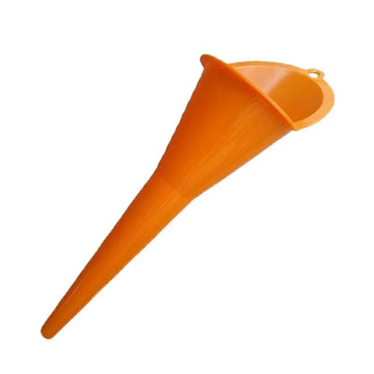 Long-Reach Anti-Splash Funnel | Plastic Oil & Gas Filling Tool for Cars & Trucks | Easy Engine Refueling