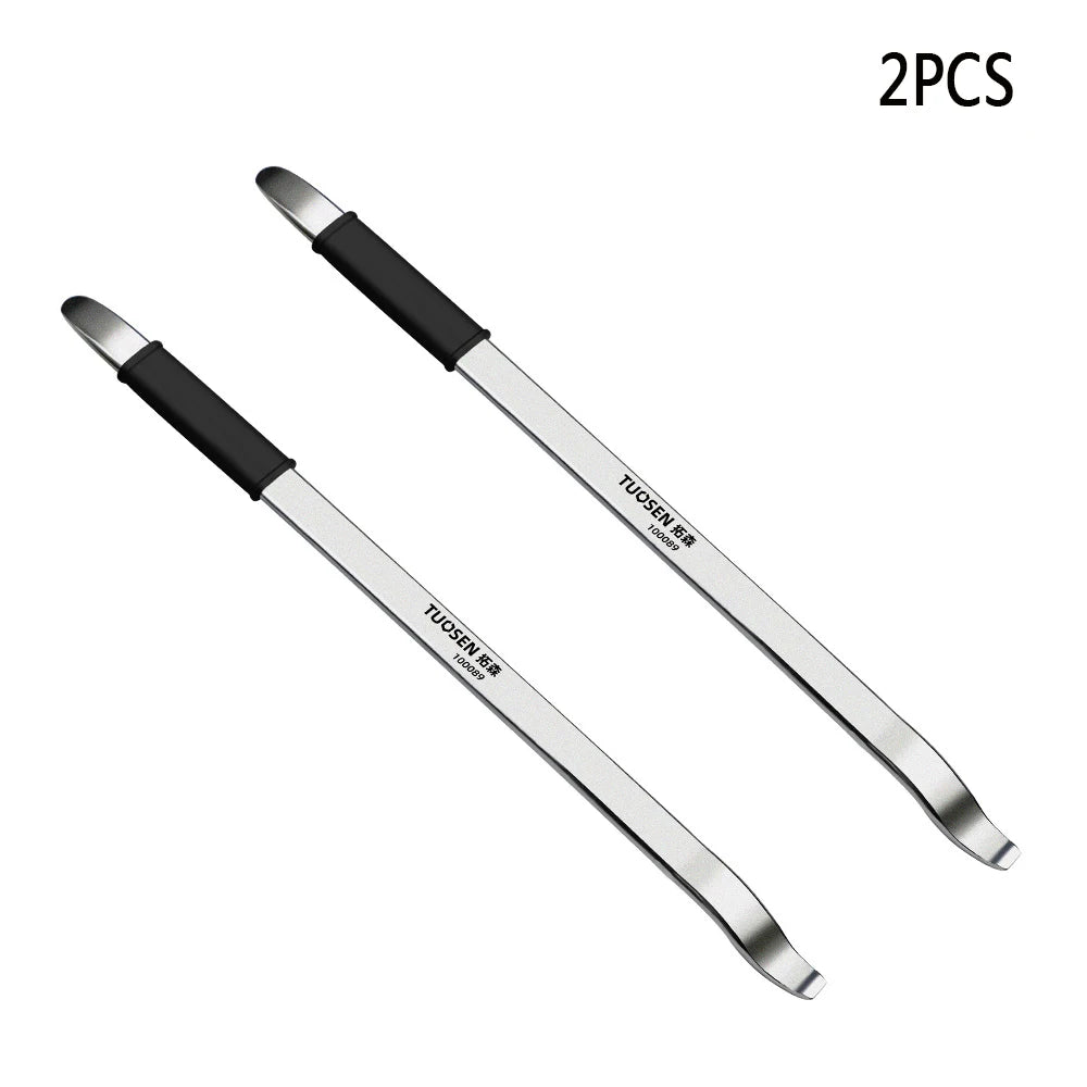 Motorcycle Tire Spoon & Lever Set | Durable Rim Lifter & Bead Breaker Tool | For Bike, Scooter & Bicycle Repair