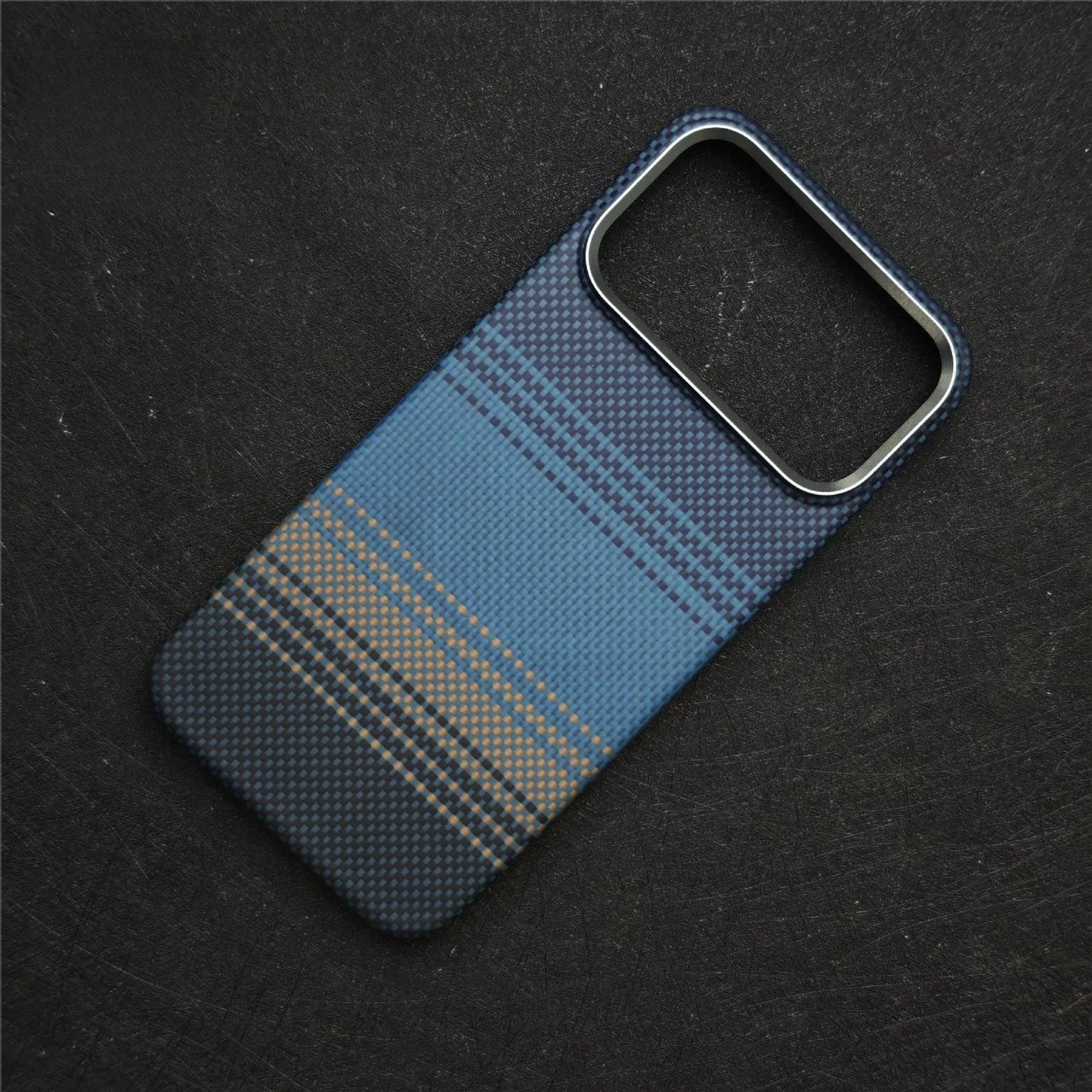 Real Kevlar Aramid Carbon Fiber Ultra thin Protective Case For iPhone 17/16 Pro Max Magsafe Magnetic Wireless Charging Cover