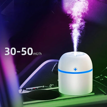 260ML USB Aromatherapy Machine & Humidifier | Essential Oil Diffuser for Bedroom, Office, Car | with Mood Lighting