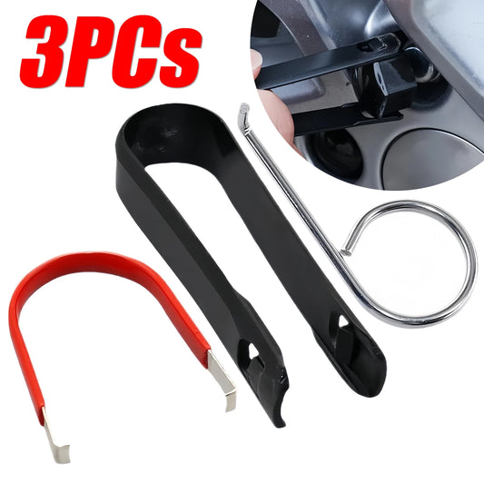 3-PC Wheel Lock Key & Bolt Remover Kit | Universal For Cars & Trucks | Damaged Lug Nut Extractor