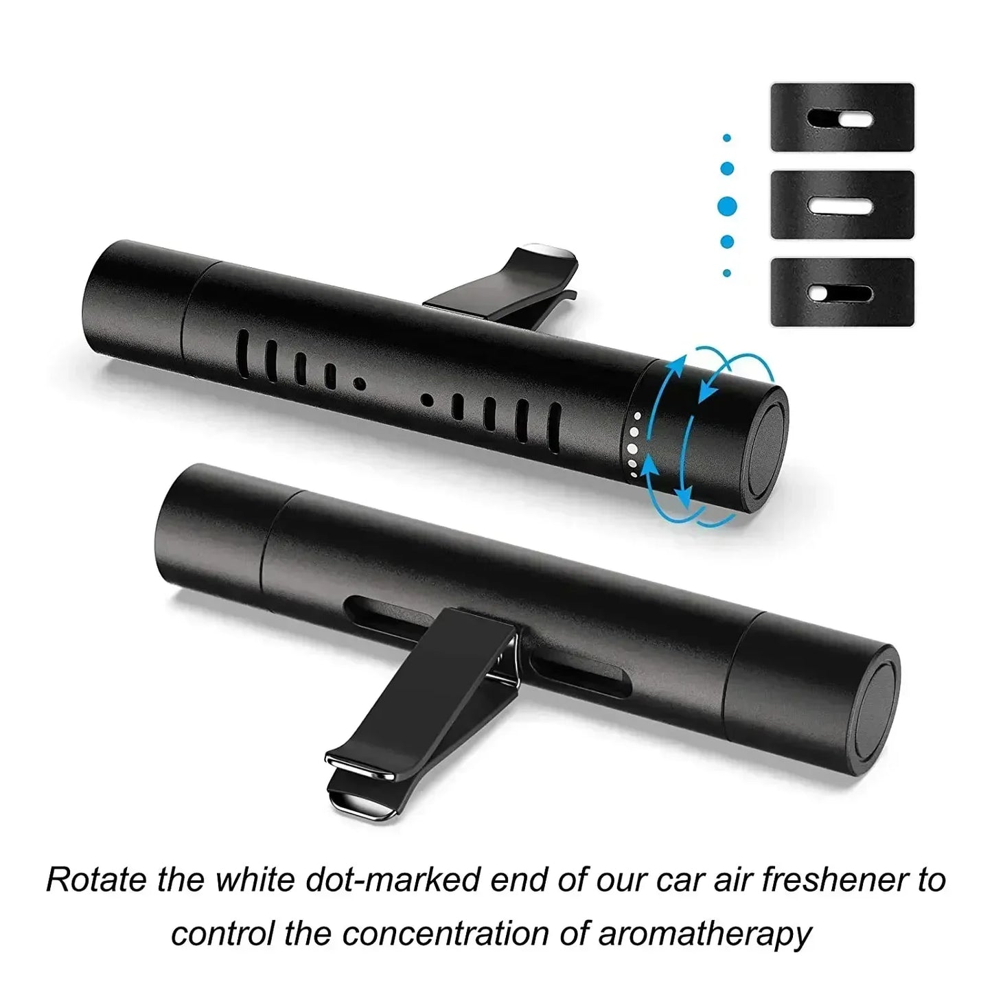Car Vent Air Freshener Clip | Eliminates Odors with Long-Lasting Natural Scents | Auto Aroma Accessory