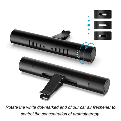 Car Vent Air Freshener Clip | Eliminates Odors with Long-Lasting Natural Scents | Auto Aroma Accessory