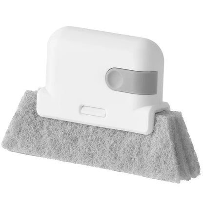 All-Purpose Gap & Crevice Cleaning Brush | for Hard-to-Reach Window Seals & Kitchen Corners | Ergonomic Minimalist Tool