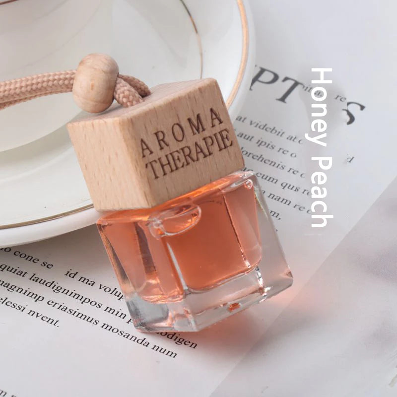 Fragrance Mirror Pendant for Car | Long-Lasting Smoke Odor Eliminator & Decorative Hanging Accessory