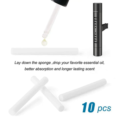 Car Vent Air Freshener Clip | Eliminates Odors with Long-Lasting Natural Scents | Auto Aroma Accessory