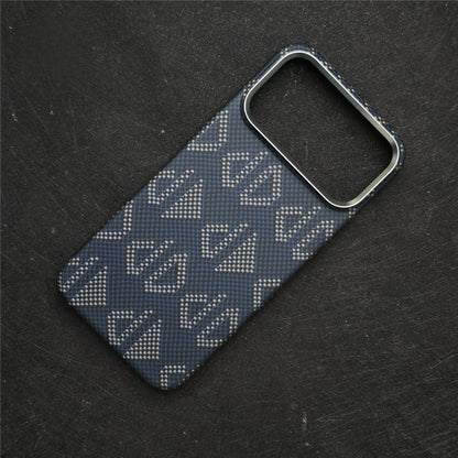 Real Kevlar Aramid Carbon Fiber Ultra thin Protective Case For iPhone 17/16 Pro Max Magsafe Magnetic Wireless Charging Cover