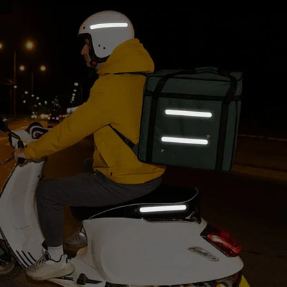 Universal Side Mirror Reflector Strips | Anti-Collision Warning Reflective Tape for Cars | Enhanced Night Visibility