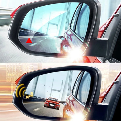 Universal Blind Spot Detection System (BSD) | LED Visual & Buzzer Alarm | Lane Change Assist with Rear Radar Sensors | Model H9EE