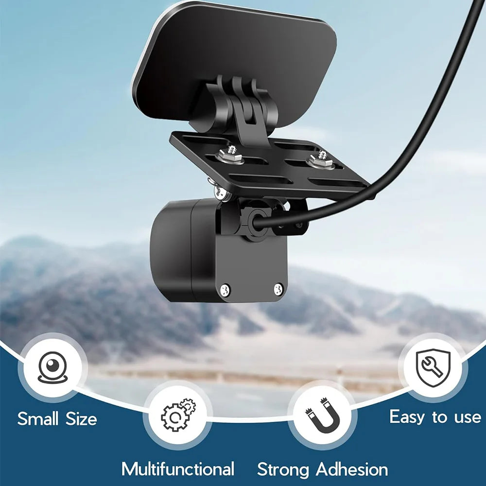 Universal Rear Camera Mounting Bracket | 8/4/2-Pack for Backup, Dash, Mirror Cam | Adjustable Holder for Car & Truck