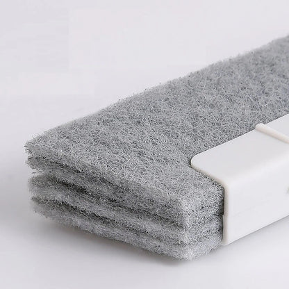 All-Purpose Gap & Crevice Cleaning Brush | for Hard-to-Reach Window Seals & Kitchen Corners | Ergonomic Minimalist Tool