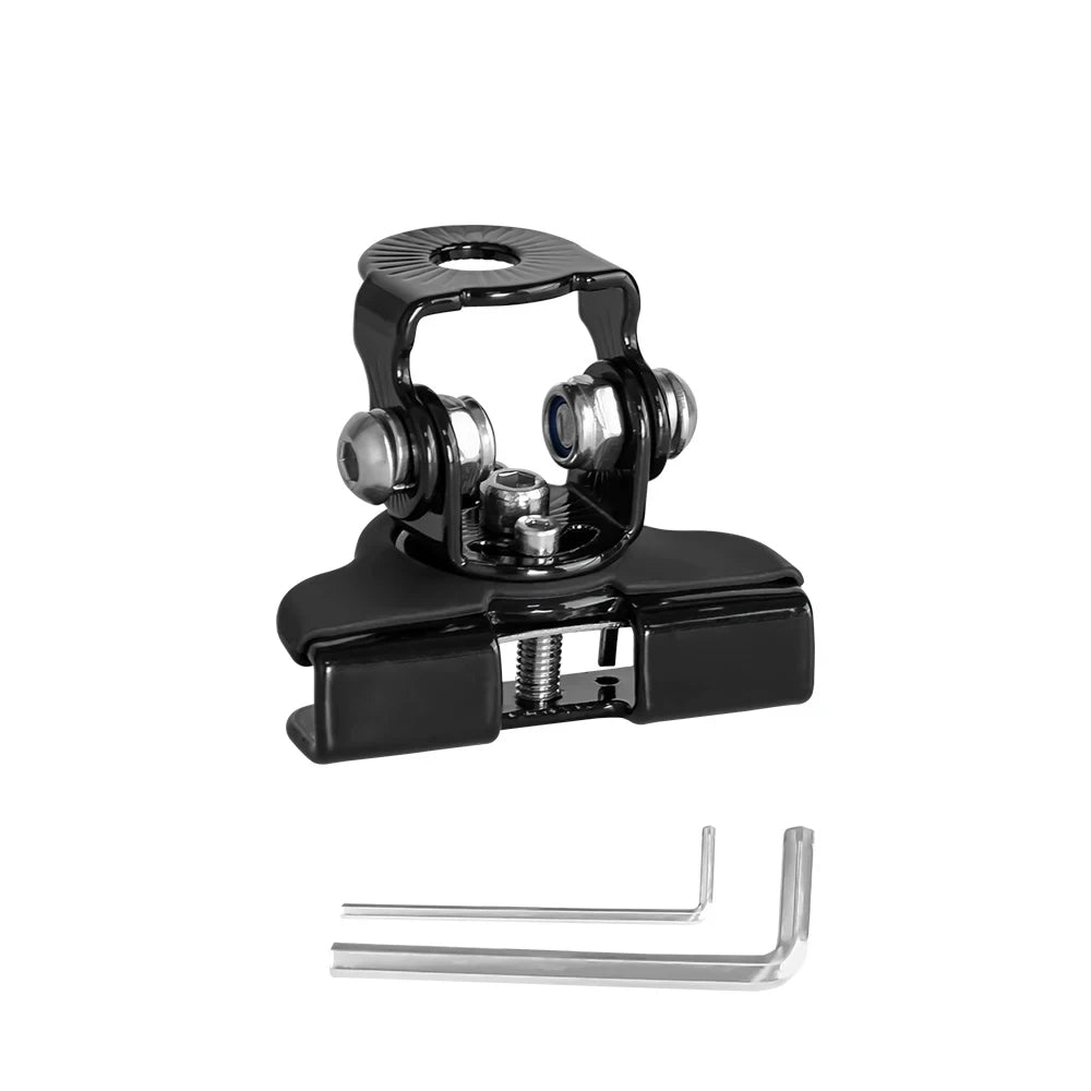 2-Piece Universal LED Light Bar Bracket | Stainless Steel Hood/Pillar Mount for Off-Road & Work Lights | Heavy-Duty Clamp