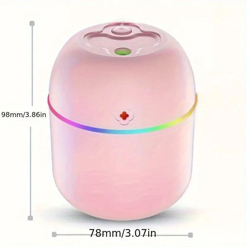 260ML USB Aromatherapy Machine & Humidifier | Essential Oil Diffuser for Bedroom, Office, Car | with Mood Lighting