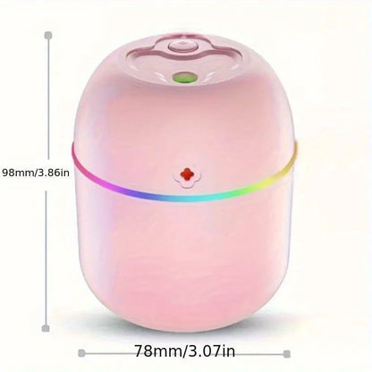 260ML USB Aromatherapy Machine & Humidifier | Essential Oil Diffuser for Bedroom, Office, Car | with Mood Lighting