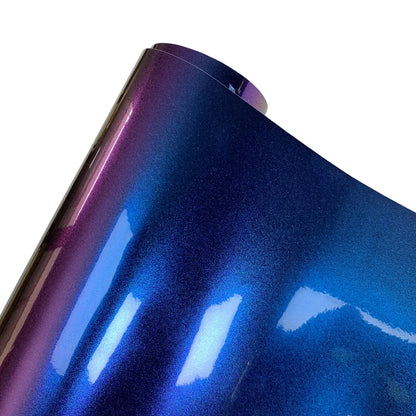 Chameleon Color-Shift Vinyl Wrap Film | Glossy & Matte Air-Release Sticker for Motorcycle & Auto Tuning | Waterproof