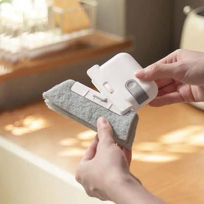 All-Purpose Gap & Crevice Cleaning Brush | for Hard-to-Reach Window Seals & Kitchen Corners | Ergonomic Minimalist Tool