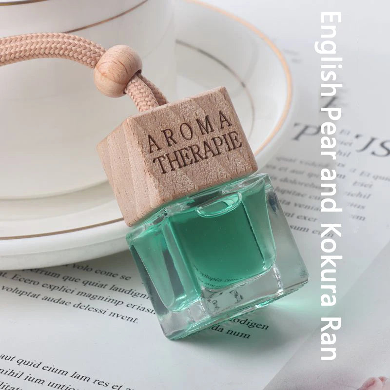 Fragrance Mirror Pendant for Car | Long-Lasting Smoke Odor Eliminator & Decorative Hanging Accessory