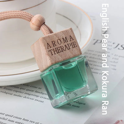 Fragrance Mirror Pendant for Car | Long-Lasting Smoke Odor Eliminator & Decorative Hanging Accessory