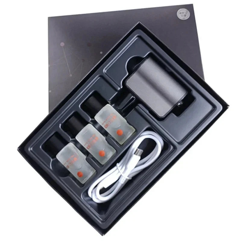 Electric Car Air Freshener & Aroma Diffuser | Essential Oil Vent Clip with Mist Humidifier | Auto Aromatherapy