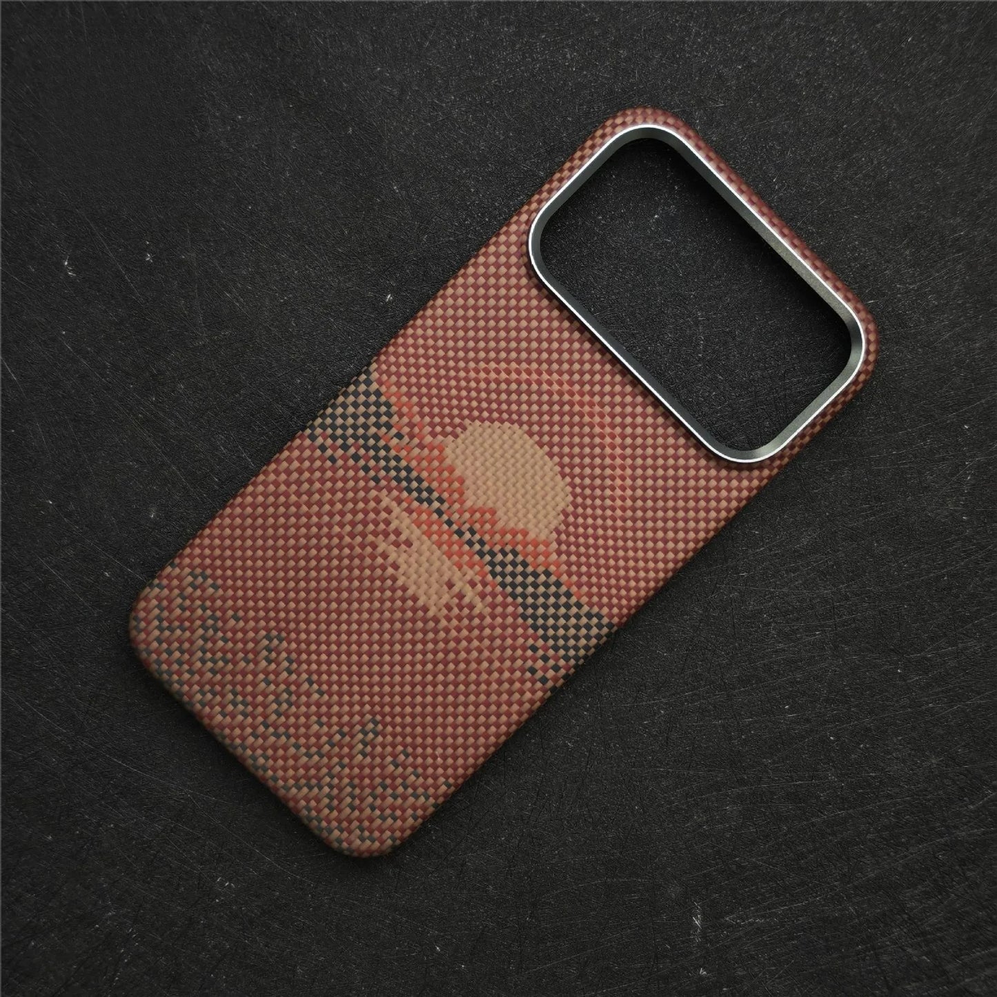 Real Kevlar Aramid Carbon Fiber Ultra thin Protective Case For iPhone 17/16 Pro Max Magsafe Magnetic Wireless Charging Cover