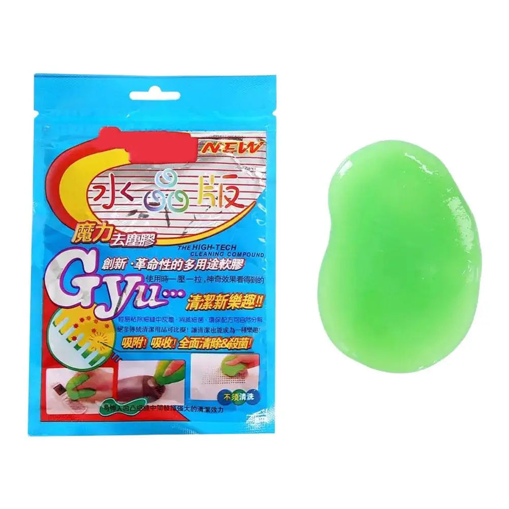 Crystal Car Cleaning Glue Car Wash Inside Cleaning Removal Car Computer Dirt Machine Keyboard Glue Magic Dust Mud Exhau B7C6