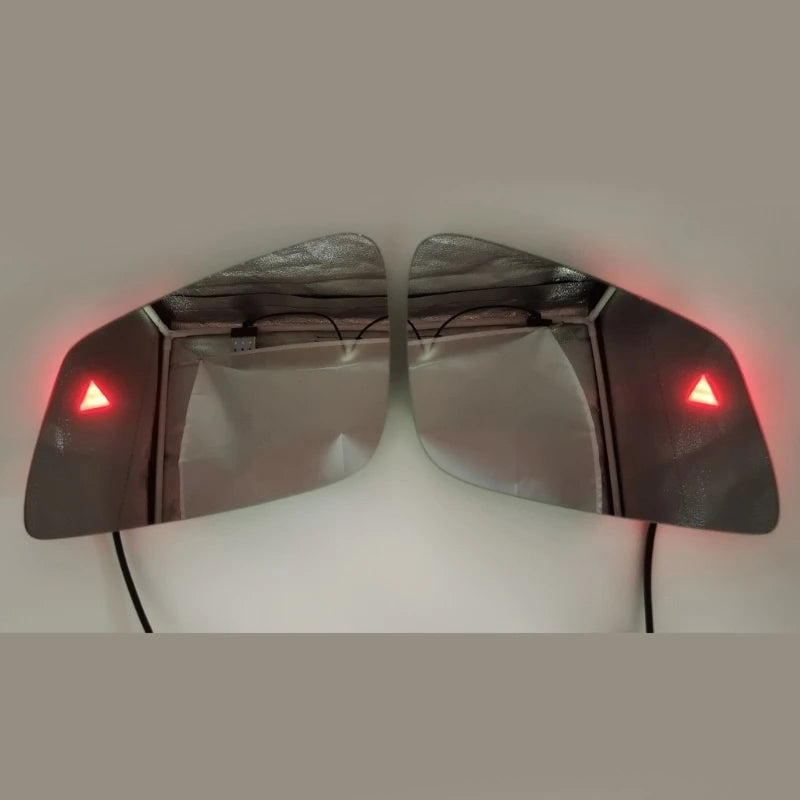 Universal Blind Spot Detection System (BSD) | LED Visual & Buzzer Alarm | Lane Change Assist with Rear Radar Sensors | Model H9EE