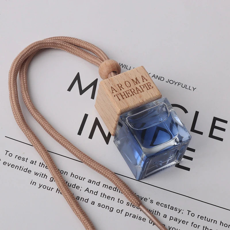 Fragrance Mirror Pendant for Car | Long-Lasting Smoke Odor Eliminator & Decorative Hanging Accessory